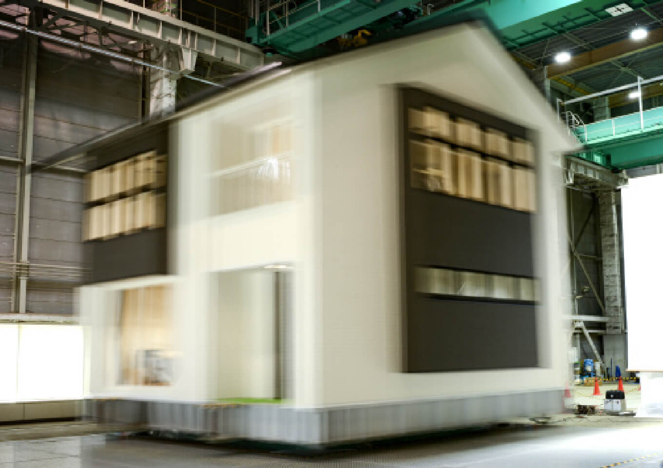 実物大 耐震実験